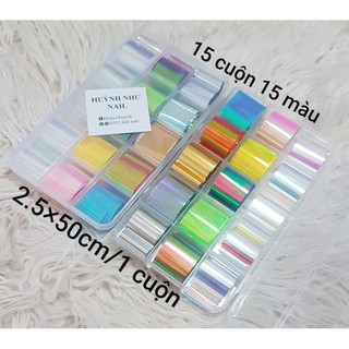 GIẤY LỤA CHUYỂN MÀU - GIẤY NHŨ HOLOGAM- GIẤY LỤA MỀM-MỎNG CHUYÊN NAIL