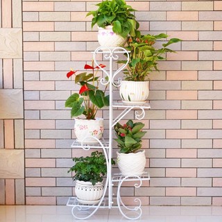 Kệ Sắt Để Chậu Hoa 5 Tầng 5 Chậu