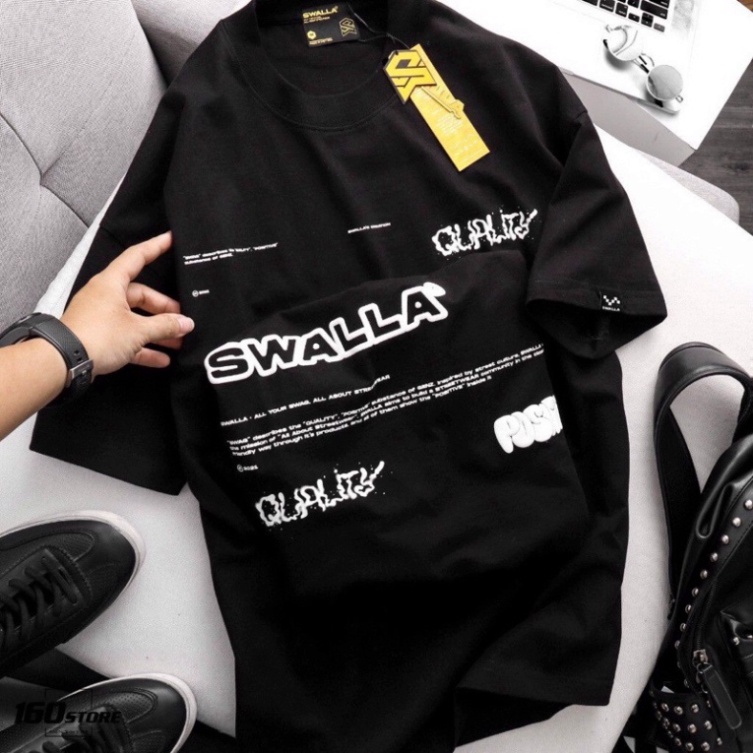 Áo Thun UNISEX ❤FREESHIP❤️ Áo Thun Nam Nữ Áo Phông Nam SWALLA Thời Trang Hàng Hiệu