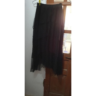 Chân váy dáng dài zara size xs, new