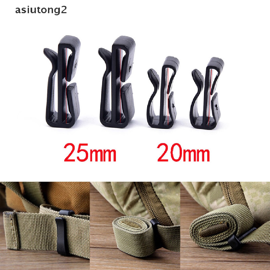 Dây Đai Chiến Thuật 20 / 25MM Có Khóa Kẹp Điều Chỉnh Được Cho Balo Cắm Trại asiutong2