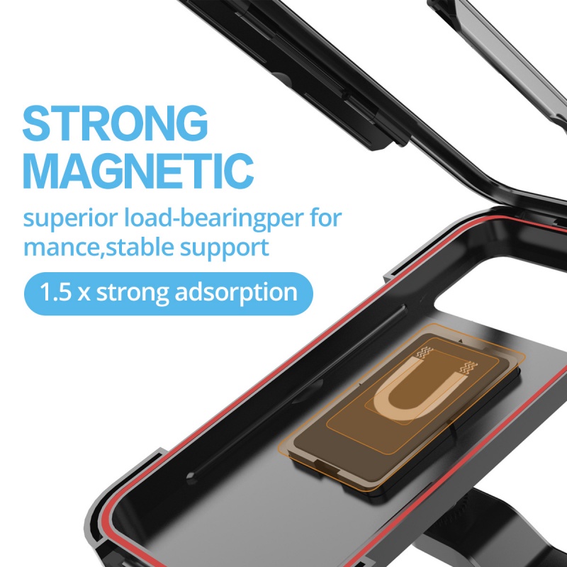 Bộ giá đỡ điện thoại Hdoorlink gắn tay lái xe đạp/ xe máy chống nước tùy chỉnh tiện dụng (có bán lẻ)