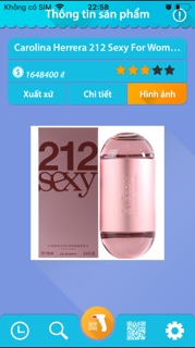 Nước Hoa Nữ 212 SExy 100ml