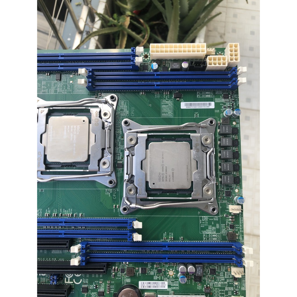 Bo mạch chủ Mainboard Supermicro X10DAI X10DAX X10DRL X10DRI dual 2 CPU C612 X99 socket 2011 v3 E5 2673v3 2678v3 2696v4