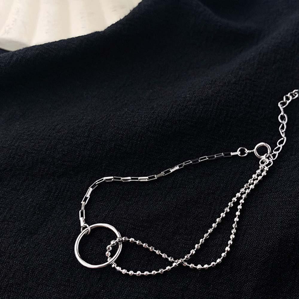 Vòng Đeo Tay MOCHO Bằng Kim Loại Đơn Giản Thời Trang Cho Nữ