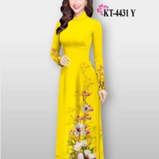 Vải áo dài in 3d