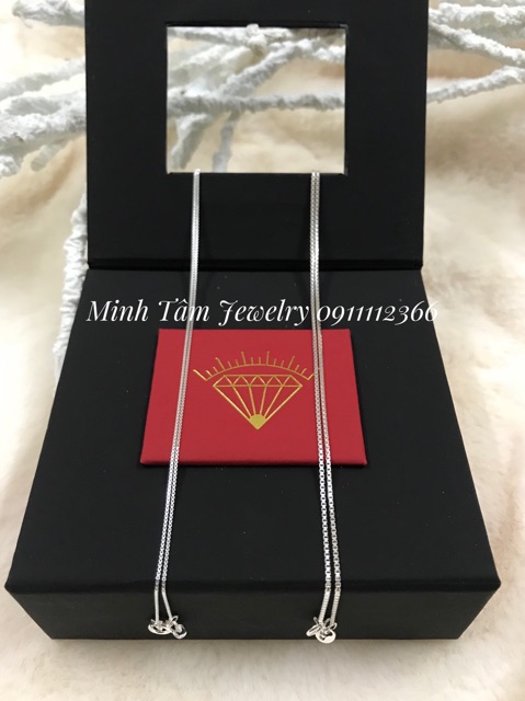 Dây chuyền trơn bạc S925