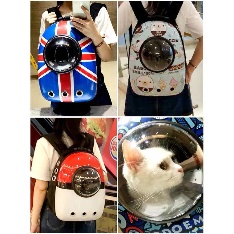 FREESHIP ĐƠN 50K_Balo phi hành gia vận chuyển thú cưng cao cấp