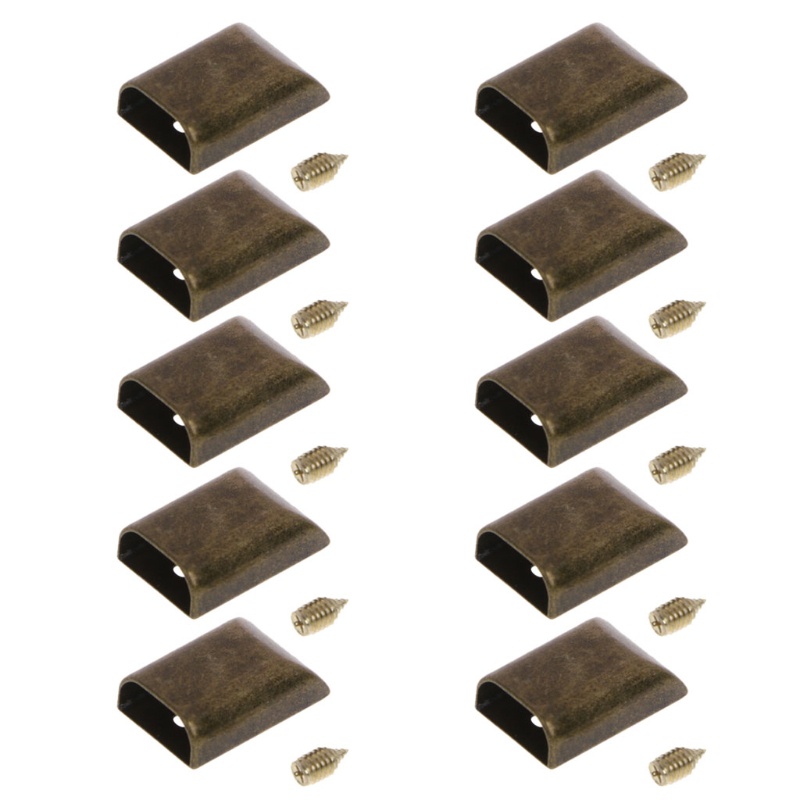 Set 10 Kẹp Khóa Kéo Kim Loại Dùng Làm Đồ Da Thủ Công DIY