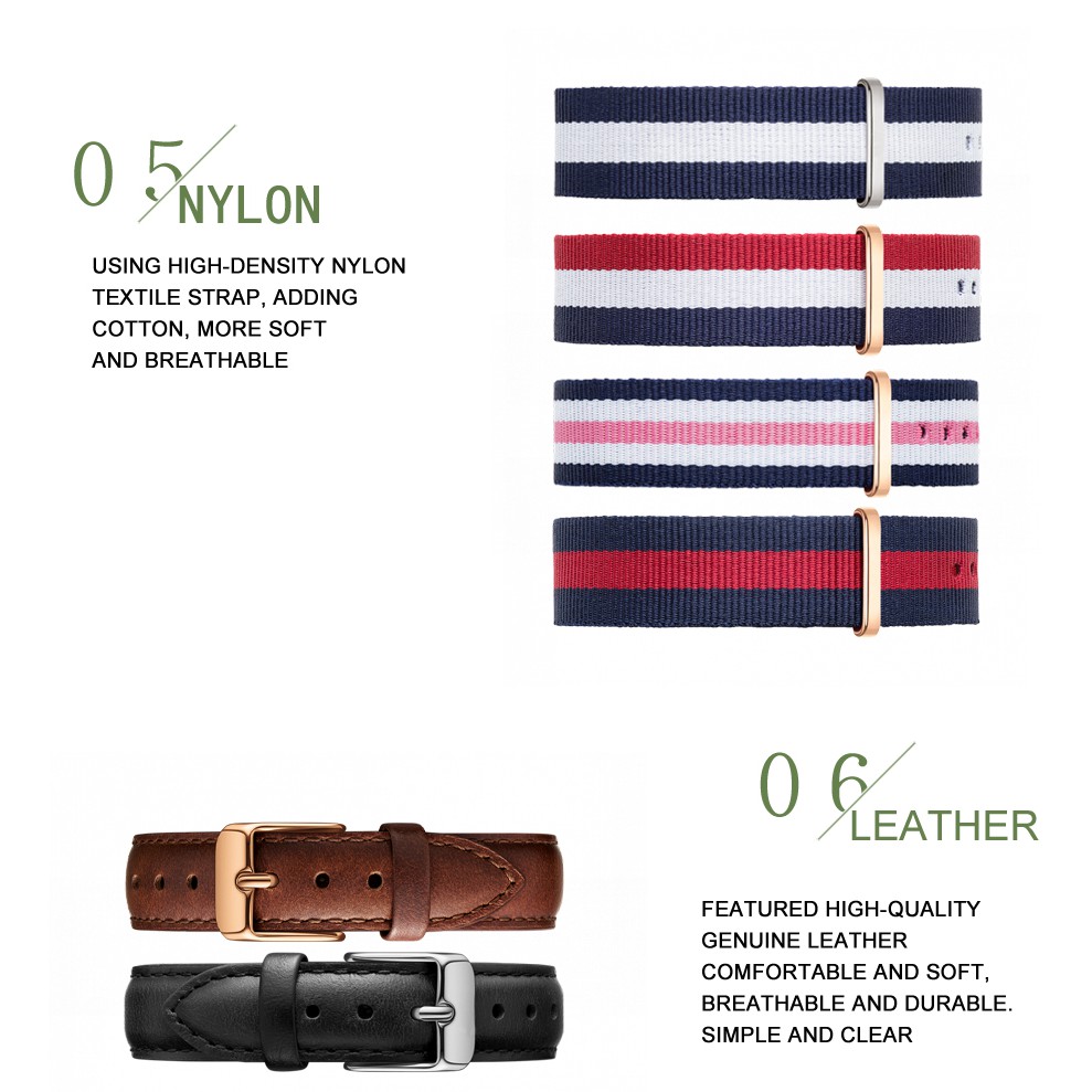 Đồng Hồ Đeo Tay Nữ Hannah Martin Chính hãng - Dây Da 36MM - Model HM-CB36 - bảo hành 12 tháng | BigBuy360 - bigbuy360.vn