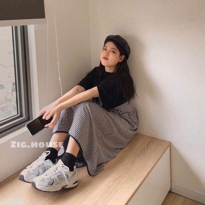 Giày New B 530 Trắng Xám | BigBuy360 - bigbuy360.vn