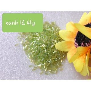 hạt cườm ống, cườm gãy, cườm trúc các màu túi 5g
