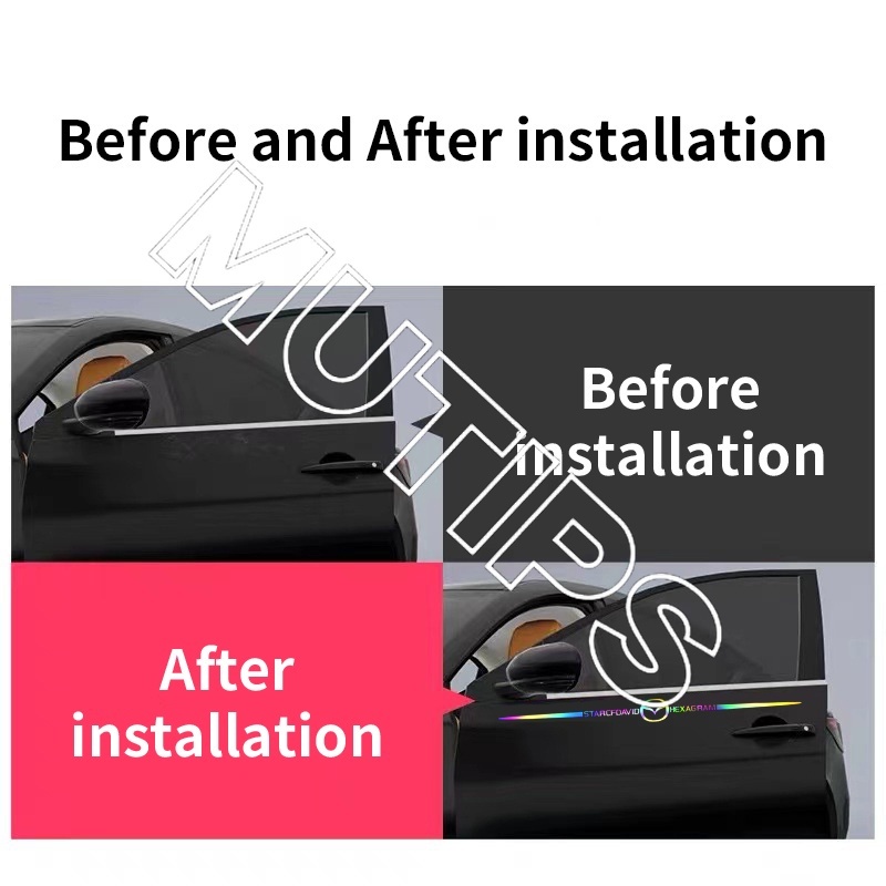 Miếng Dán logo Phản Quang Nhiều Màu Sắc Trang Trí Xe Hơi Mazda 2 3 CX5 CX30 CX8 CX3 Mazda2 6 5 bl gp