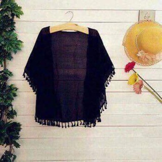 Áo khoác voan biển (ut) kimono ( siêu hot)
