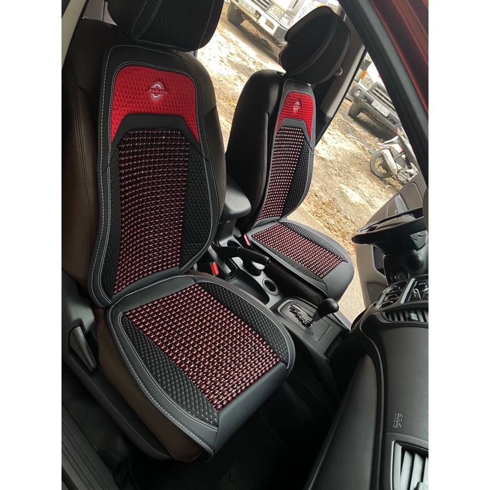 Lót Ghế Ô Tô hạt Gỗ Đệm Nỉ Cao Cấp các Loại