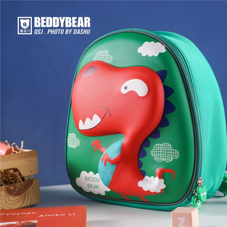 Balô BEDDYBEAR Cho Bé Từ 2 Tuổi Học Mẫu Giáo Mầm Non (Thiết Kế Kèm Dây Chống Thất Lạc)