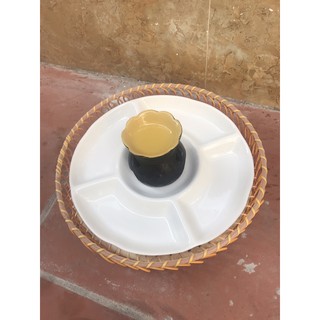 Bộ khay lẩu kem