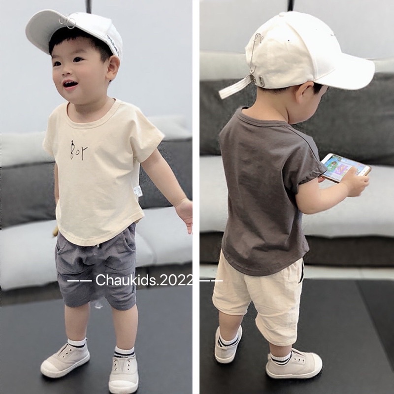 Bộ BOY quần đũi bé trai