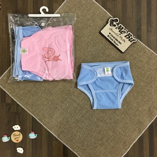 (Sale HOT) Set 5 Quần vải đóng miếng lót sơ sinh in hình đẹp (Có size) - Đồ sơ sinh chính hãng giá rẻ (2751S)