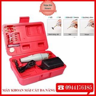 Bộ khoan mài cắt đa năng, bộ máy khoan mài cắt cầm tay mini