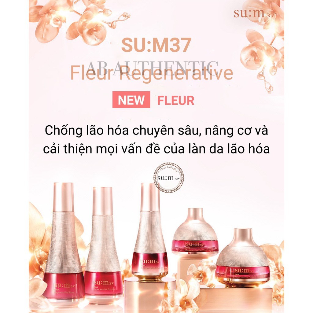 Sữa dưỡng chống lão hóa Sum đỏ fleur regenerative emulsion 5ml