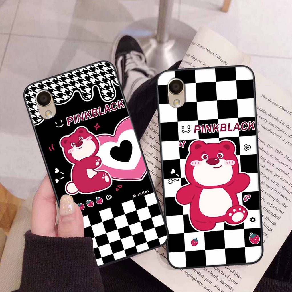 Ốp lưng Oppo A37 / Neo 9 / F1 Plus hình hoa vẽ, thời trang, black pinkkk đẹp - Giá tốt nhất - Hàng cao cấp