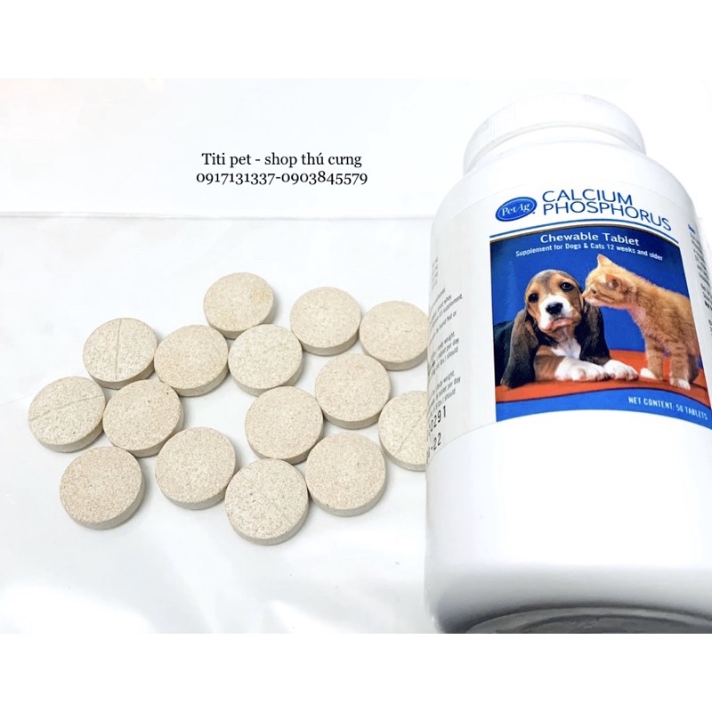 😻🐶 CALCIUM PHOSPHORUS cho thú cưng 🌺