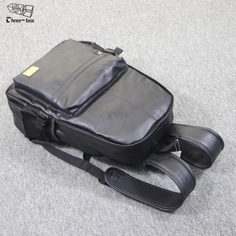 Balo da PU hàng chính hãng Three Box