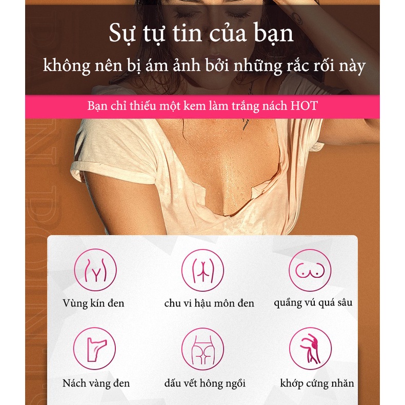 Kem làm trắng có thể kem làm trắng vùng nách làm trắng da làm trắng vùng bẹn hiệu quả 50g