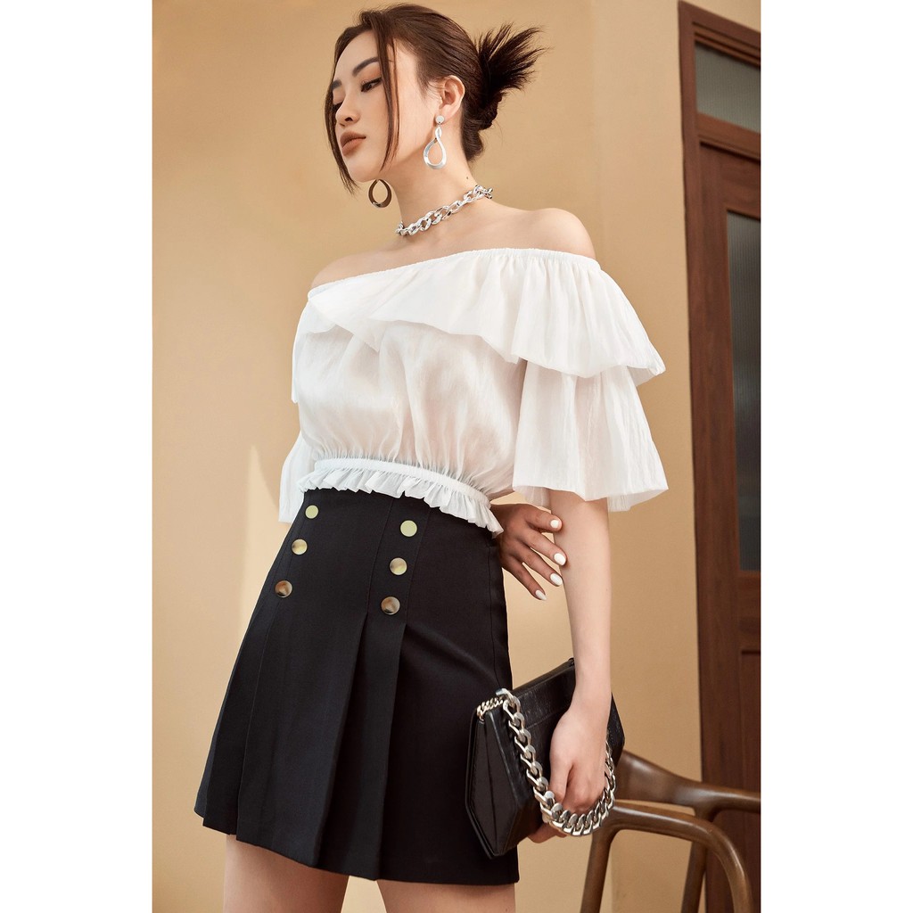 LADY ME by Eva de Eva Chân váy Mini xếp ly 21SCVO010D | BigBuy360 - bigbuy360.vn