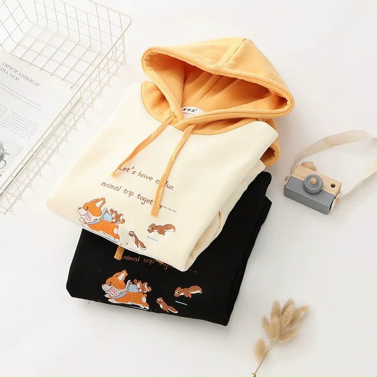 [FREESHIP_50K] Áo hoodie nam nữ, áo khoác nỉ có nón dễ thương William - NL208