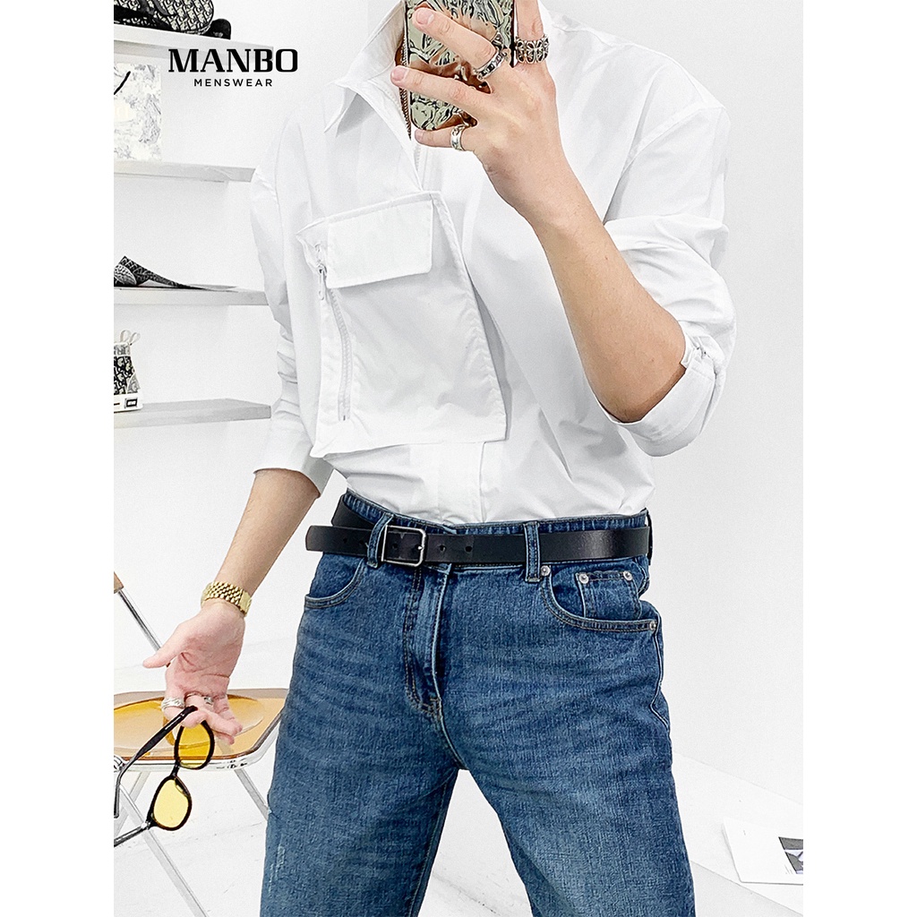Áo Sơ Mi Túi Hộp Thiết Kế Soldier Shirt Form Rộng