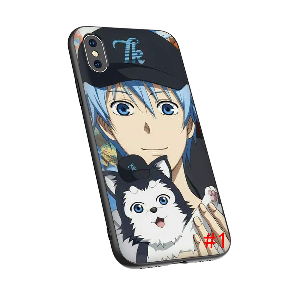 Ốp Điện Thoại Silicon Mềm Hình Kuroko no Basket Cho iphone 11 12 13 Pro Max Mini 56FVC