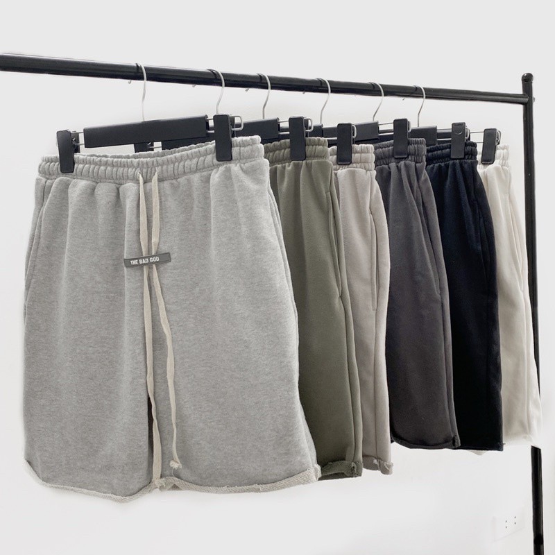 Quần short TBG TRƠN, quần short nỉ nam nữ unisex , MSW Town - HÀNG MỚI VỀ