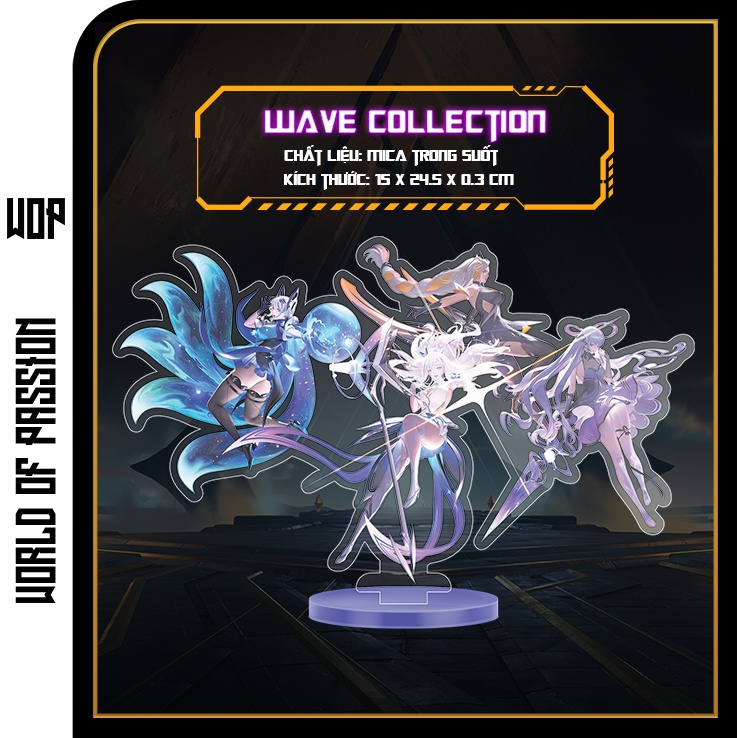 Mô Hình Nhân Vật Wave Collection Trong Game Liên Quân Mobile