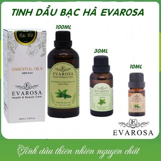 Tinh Dầu Bạc Hà EVAROSA Có Kiểm Định
