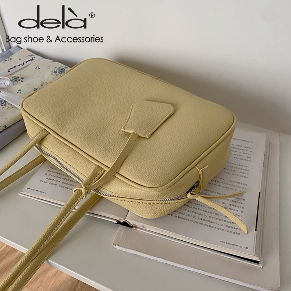 Dela niche Túi tote Đeo Vai Sức Chứa Lớn Giản Dị Hàng Mới