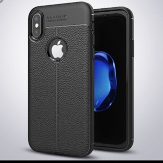 Ốp lưng giả da Auto focus cho iphone X/XS