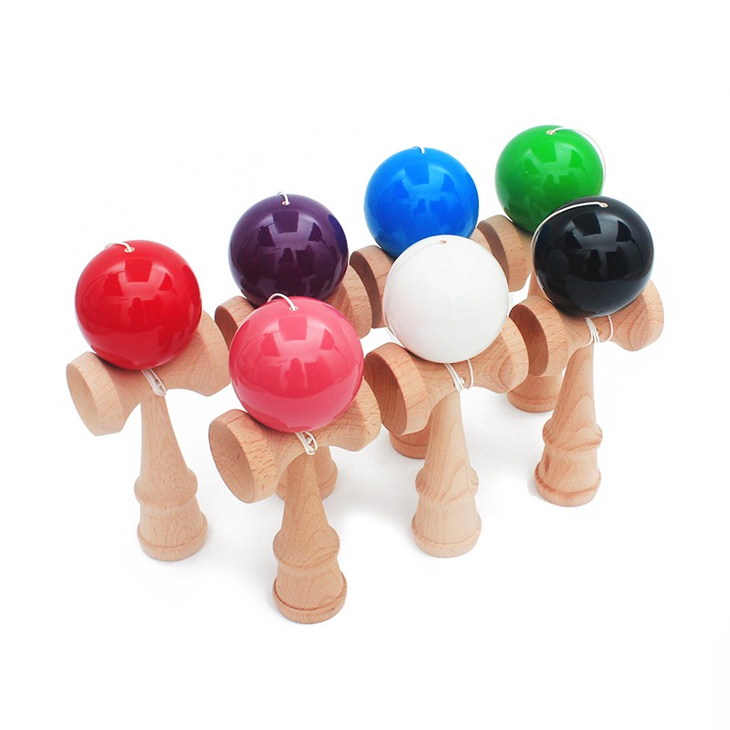 ĐỒ CHƠI TUNG HỨNG KENDAMA THÔNG MINH BẰNG GỖ TỰ NHIÊN DCG.KD6