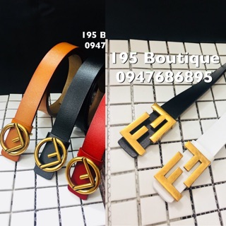 Belt fendi tròn