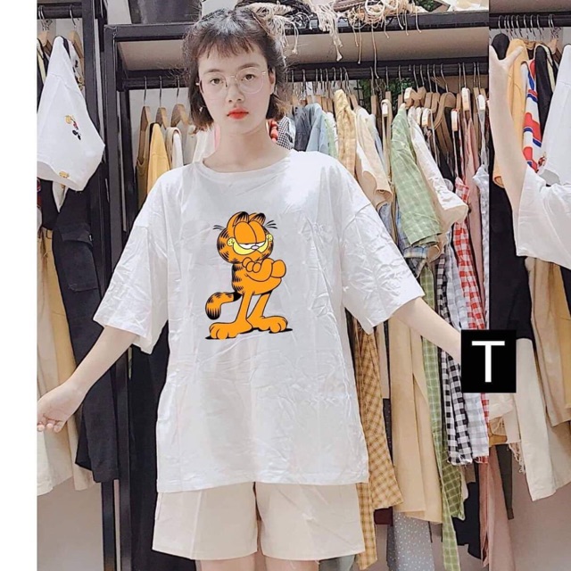 Áo mèo ngủ thụng rộng siêu đẹp