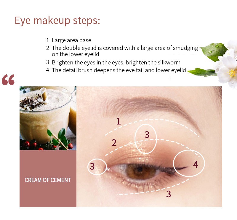 (Hàng Mới Về) Bảng Phấn Mắt Faiccia 4 Màu Lì Và Ánh Ngọc Trai Kết Hợp Thời Trang | BigBuy360 - bigbuy360.vn