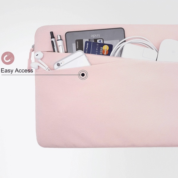 Túi chống sốc laptop, túi chống sốc thời trang Tomtoc A18-C01P Mac 13&quot; (3 màu) hoạ tiết xinh xắn BALOCENTER