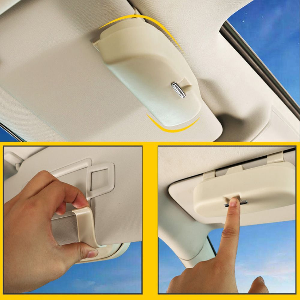 Hộp đựng mắt kính gắn trong xe hơi bằng nhựa chất lượng cao