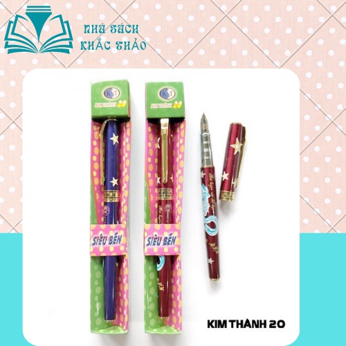 Bút máy bút viết mực luyện chữ đẹp Kim Thành 20 dành cho học sinh tiểu học