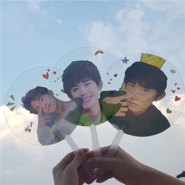 Quạt hình TFBOYS, NINE PERCENT