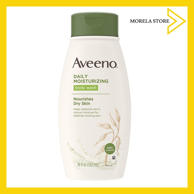 Sữa tắm yến mạch dưỡng ẩm hằng ngày cho da khô Aveeno Daily Moisturizing Body Wash 532ml