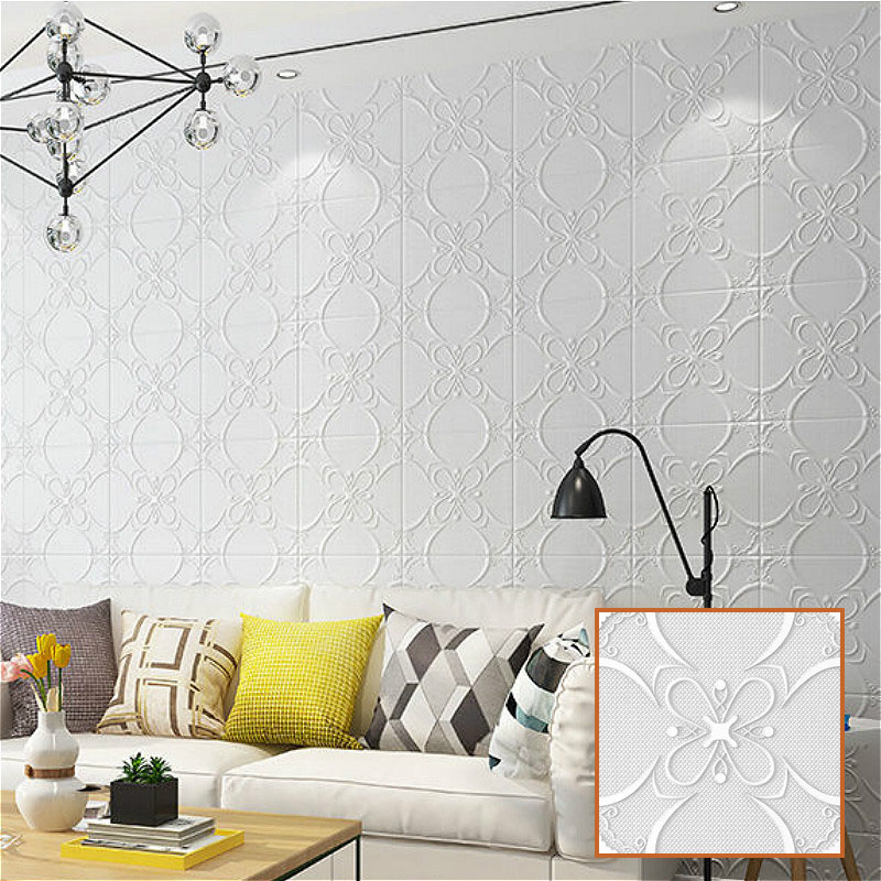 Xốp dán tường 3d hoa văn họa tiết tân cổ điển phong cách châu âu hàng nhập khẩu cao cấp miếng xốp dán tường
