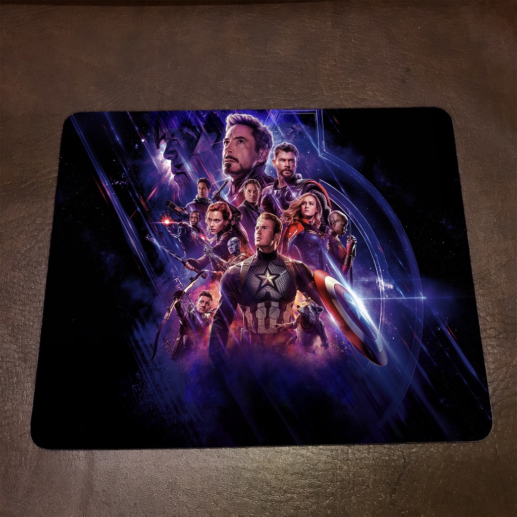 Lót chuột máy tính Marvel TONG HOP PNG - Mẫu 1 Mousepad cao su êm ái, nhận in theo yêu cầu