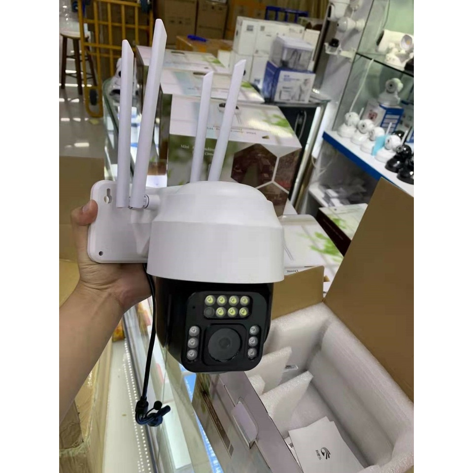 Camera Wifi YooSee Ngoài Trời PTZ X2700 FHD 4.0Mpx 1920p Xoay 360° Zoom Quang Học 8x - Chống Nước - Quay Đêm Có Màu